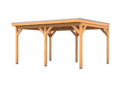 Douglas overkapping | 402 x 492 cm | Pure 1