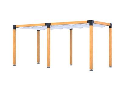 Douglas pergola | 234 x 534 cm | Living 1
