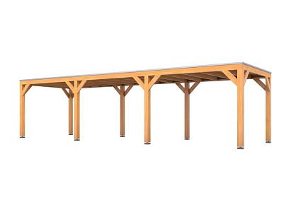 Douglas overkapping | 307 x 986 cm |  Living 1