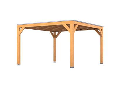 Douglas overkapping | 407 x 397 cm |  Living 1