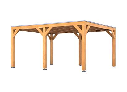 Douglas overkapping | 407 x 497 cm |  Living 1