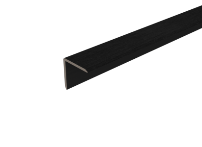 NewTechWood HKC hoekprofiel, 5,5 x 5,5 x 300 cm, Ebony zwartTeak
