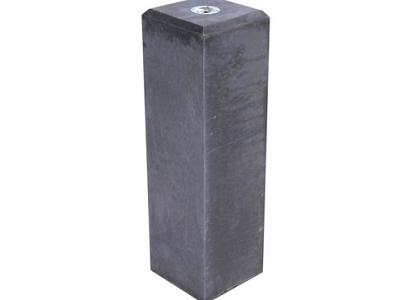 Betonpoer "Rotterdam" met facetrand met M20 draadhuls 50 x 15 x 15 antraciet