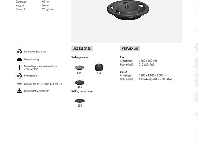 Premium verlengstuk S5 hoogte 0,5 cm