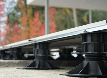 Structusol aluminium profiel ST16 lengte 2,4 m met rubber profiel