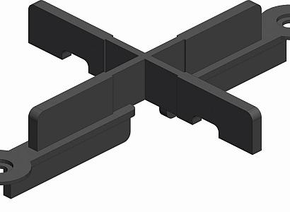Structusol voegstuk C3X kruis voeg 3 mm