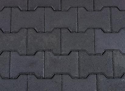 H-verbandsteen 8 cm antraciet komo
