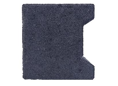H-verbandsteen begin/eind 8 cm antraciet