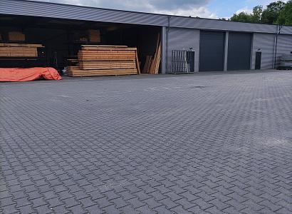 S-top H-verbandsteen 8 cm antraciet komo