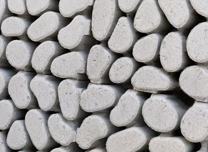 Keigrassteen WaterWijs 45x45x10 cm grijs