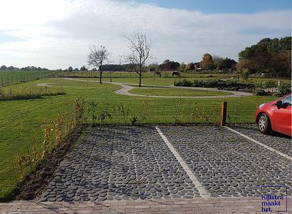 Keigrassteen WaterWijs 45x45x10 cm antraciet