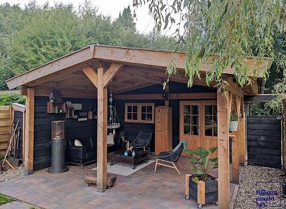 Straksteen 20x30x6 cm oud bruin