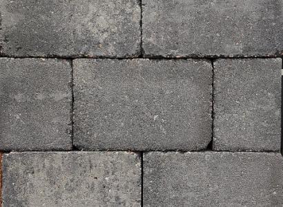 Stonique trommel 20x30x6 cm grijs/zwart