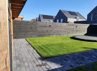 Stonique trommel 21x14x7 cm antraciet