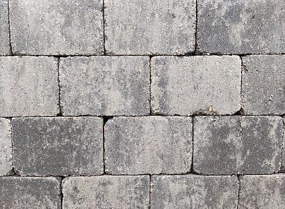 Stonique trommel 21x14x7 cm grijs/zwart