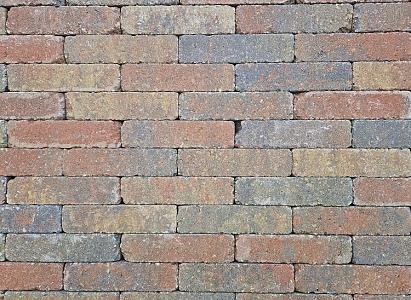 Stonique trommel waalformaat 7 cm oud bruin