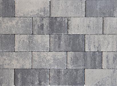 Design brick 6 cm nero/grey komo