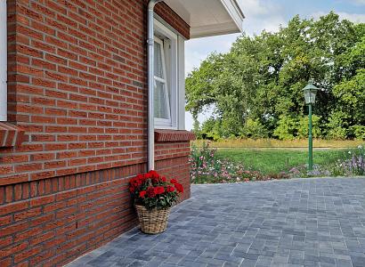 Design brick 6 cm nero/grey komo