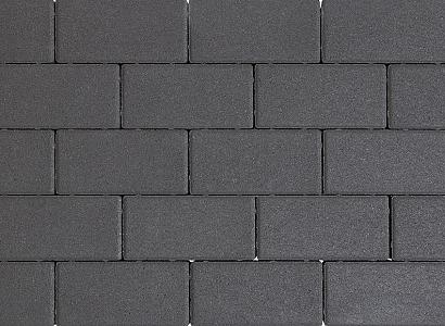 Design brick 8 cm black komo