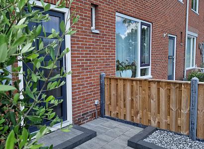 Patio square 60x30x5 cm nero/grey