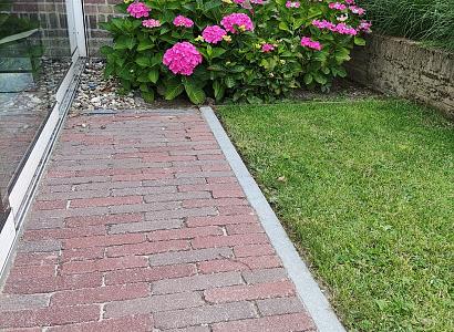 Betonband 6x15x100 grijs