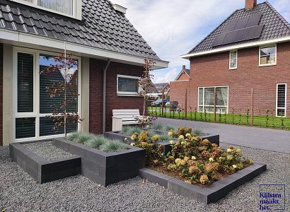 Linea 15x15x60 cm antraciet