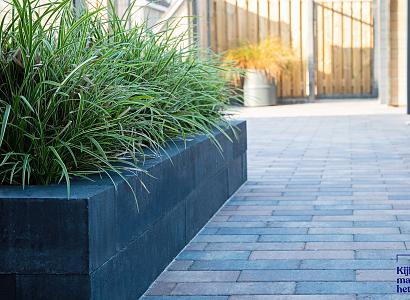 Linea 15x15x60 cm antraciet