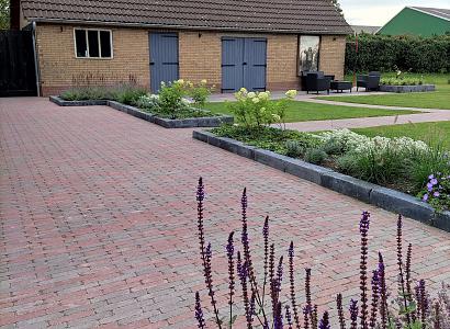 Linea trommel 15x15x60 cm antraciet