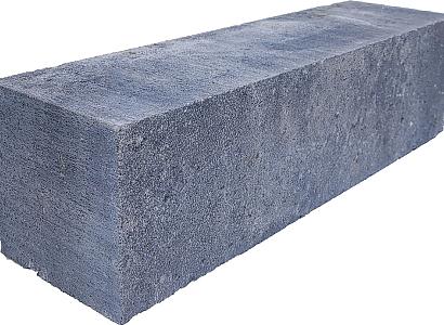 Linea 12,5x12,5x45 cm grijs/zwart