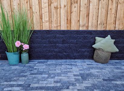 Splitrock 32x13x11 cm antraciet