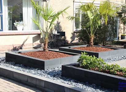 Linea 15x15x45 cm antraciet