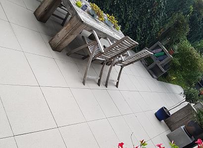 Design square 60x60x4 cm grey