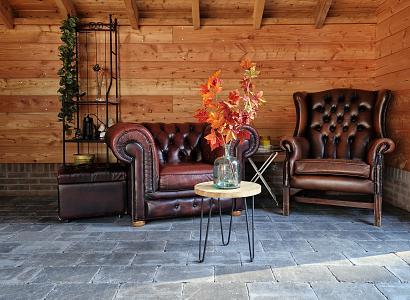 Stonique trommel 20x30x6 cm oud drachten