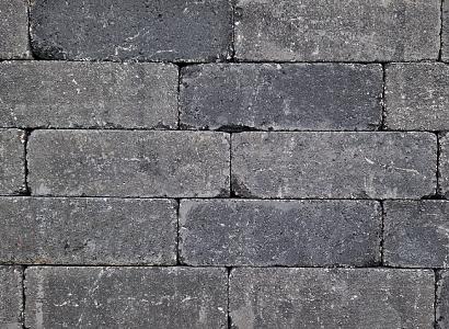 Stonique trommel longstone 7 cm antraciet