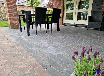 Stonique trommel longstone 7 cm antraciet