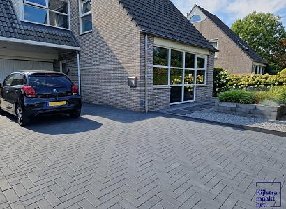 Patio longstone 7 cm black TOP