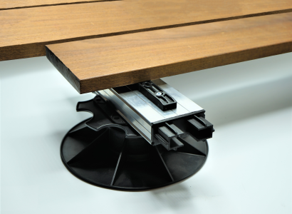 Deqsol aluminium profiel DE30 lengte 2,3 m