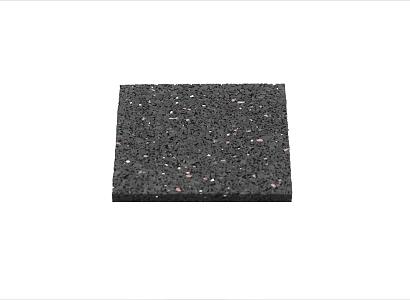 Beschermrubber groot 210x210x5 mm