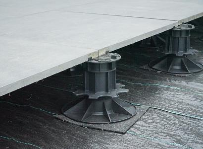 Beschermrubber groot 210x210x10 mm