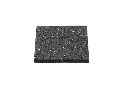 Beschermrubber groot 210x210x10 mm