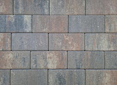 Patio brick 8 cm tricolore TOP komo