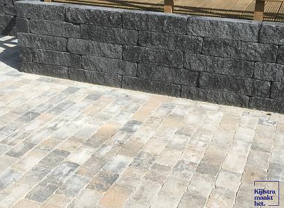 Splitrock XL trommel 15x15x60 cm 2.0 antraciet