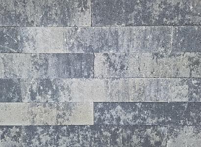 Linea 10x10x60 cm grijs/zwart