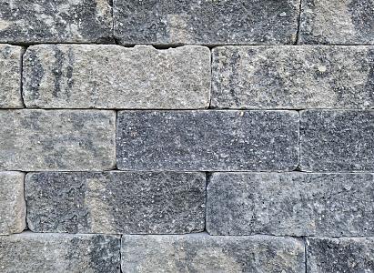 Splitrock trommel 32x13x11 cm 2.0 grijs/zwart