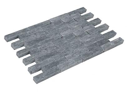 Waalformaat Vietnamese hardsteen 20x5x5 cm soft finish, kanten verouderd