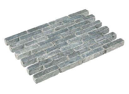 Waalformaat Spotted Bluestone 20x5x5 cm soft finish, kanten verouderd