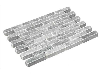 Waalformaat Antique Blue Light 20x5x5 cm soft finish, kanten verouderd