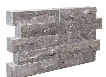 Palissade Spotted Bluestone 50x12x12 cm 2 zijdes ruw, 2 zijdes en 2 koppen geschuurd