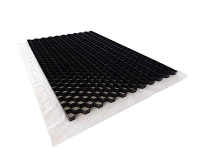 Nidagravel Grit panel 120x80x2,9 cm BLACK 1 verkoop pallet = 37 stuks = 35,52 m2