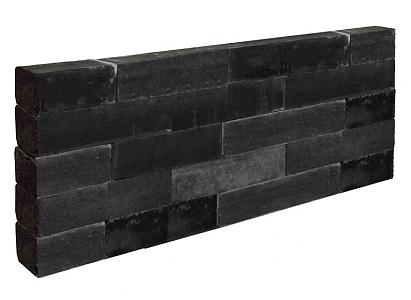 Stapelblok Beton 60x15x15 cm Antraciet strak (48 stuks per pallet)